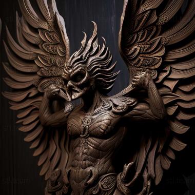 3D model Megalara garuda (STL)